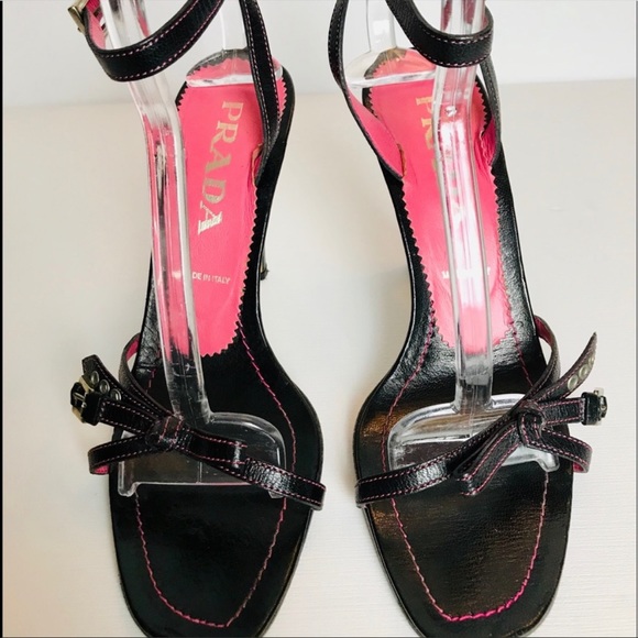 EUC Prada Strappy Stilettos - Picture 3 of 7